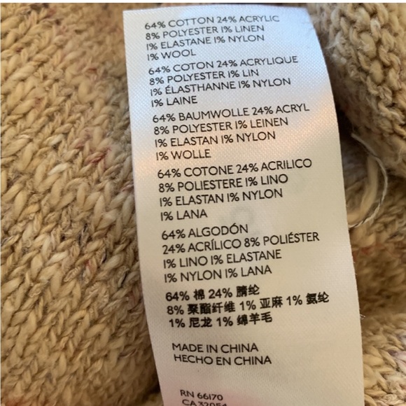 Anthropologie wrap sweater by pilcro sz M - Picture 3 of 3